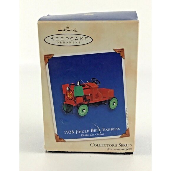 Hallmark Other - Hallmark Keepsake Christmas Ornament 1928 Jingle Bell Express Kiddie Car Classic